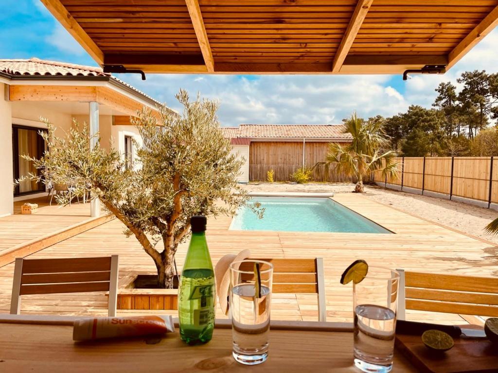 Villashomeclet - Villa Palm Beach Vensac Экстерьер фото